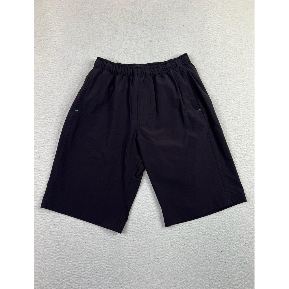 Myles Momentum Shorts Mens Medium Long Athletic Drawstring Lined‎ Nylon Spandex